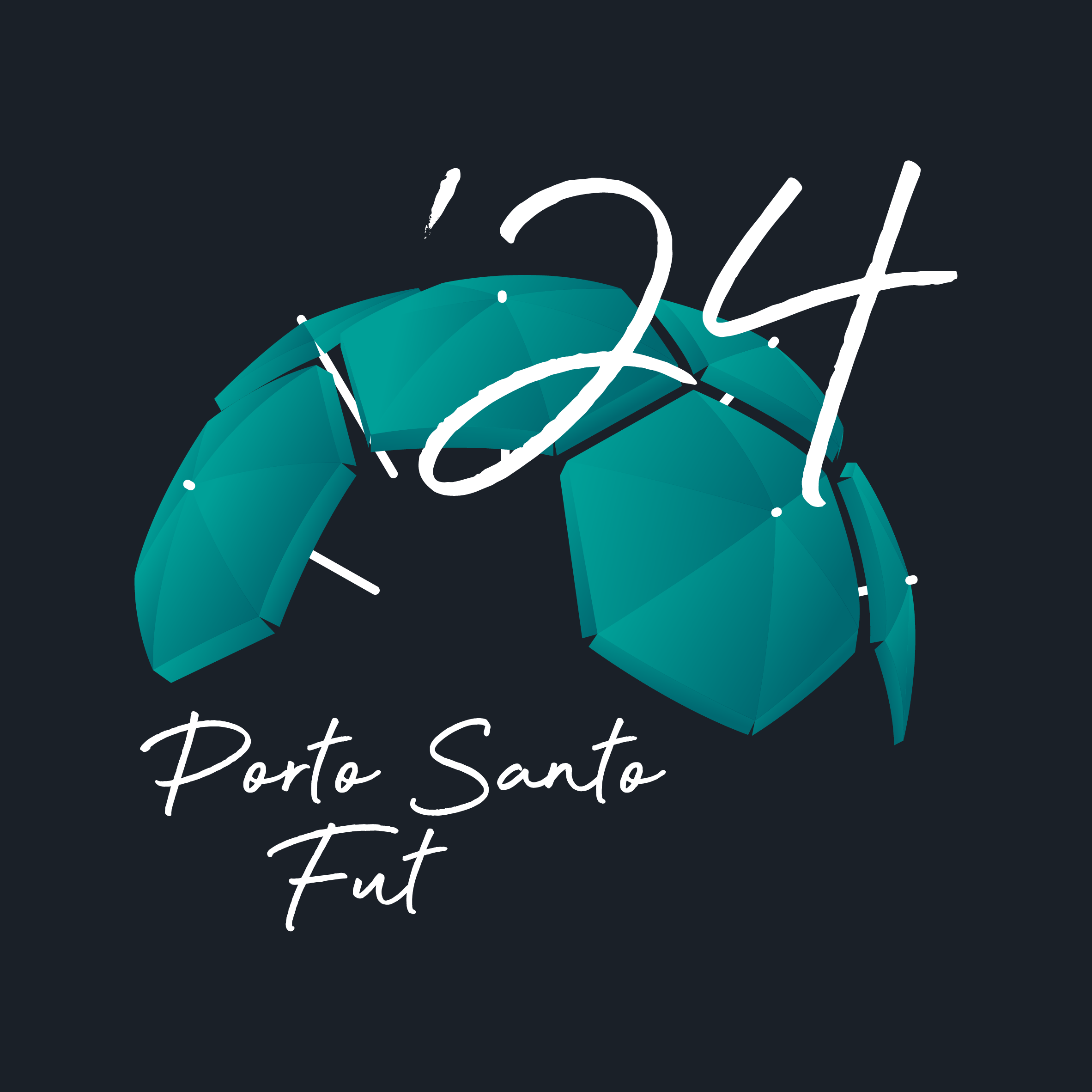 Original logo, dark background