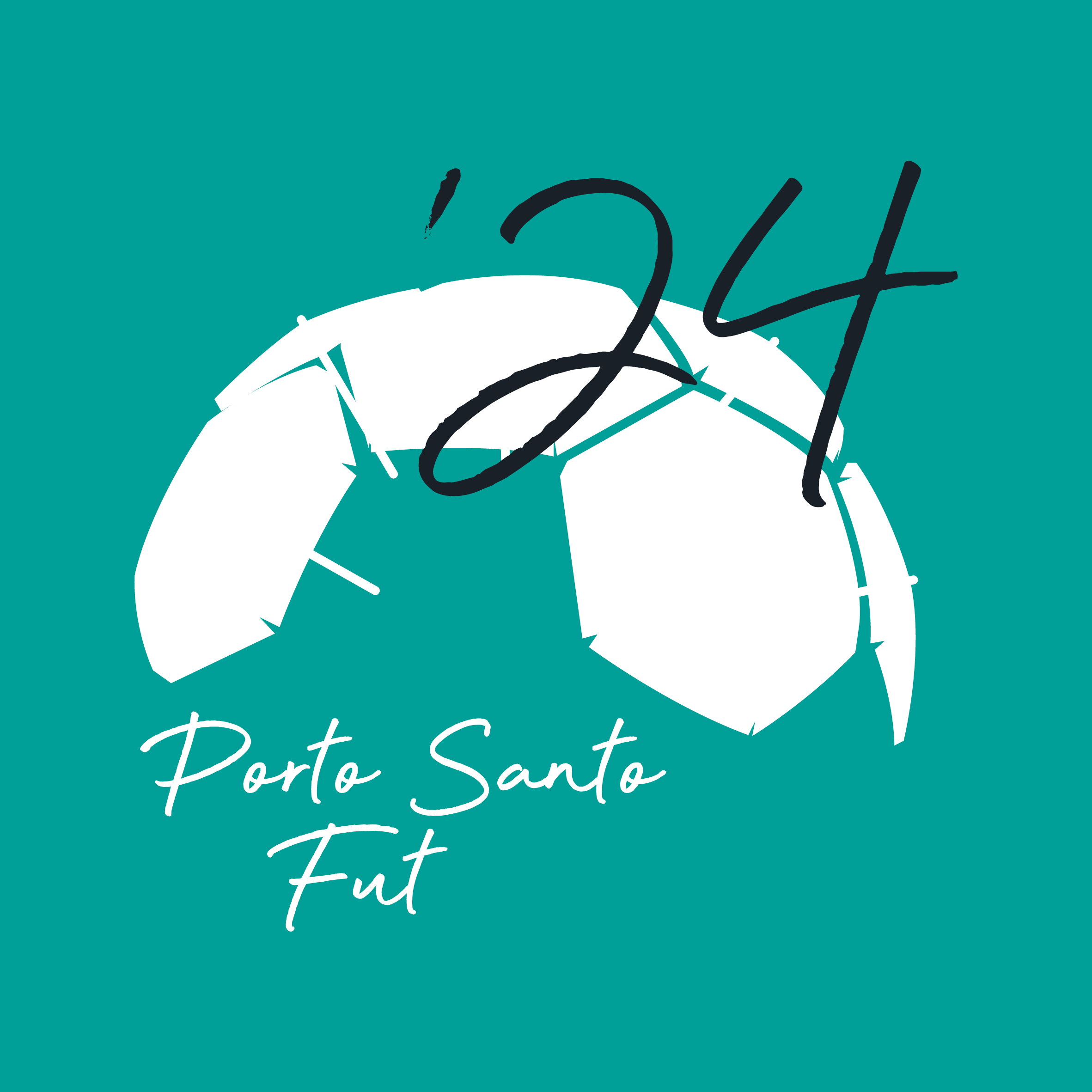 Simplified logo, year color background