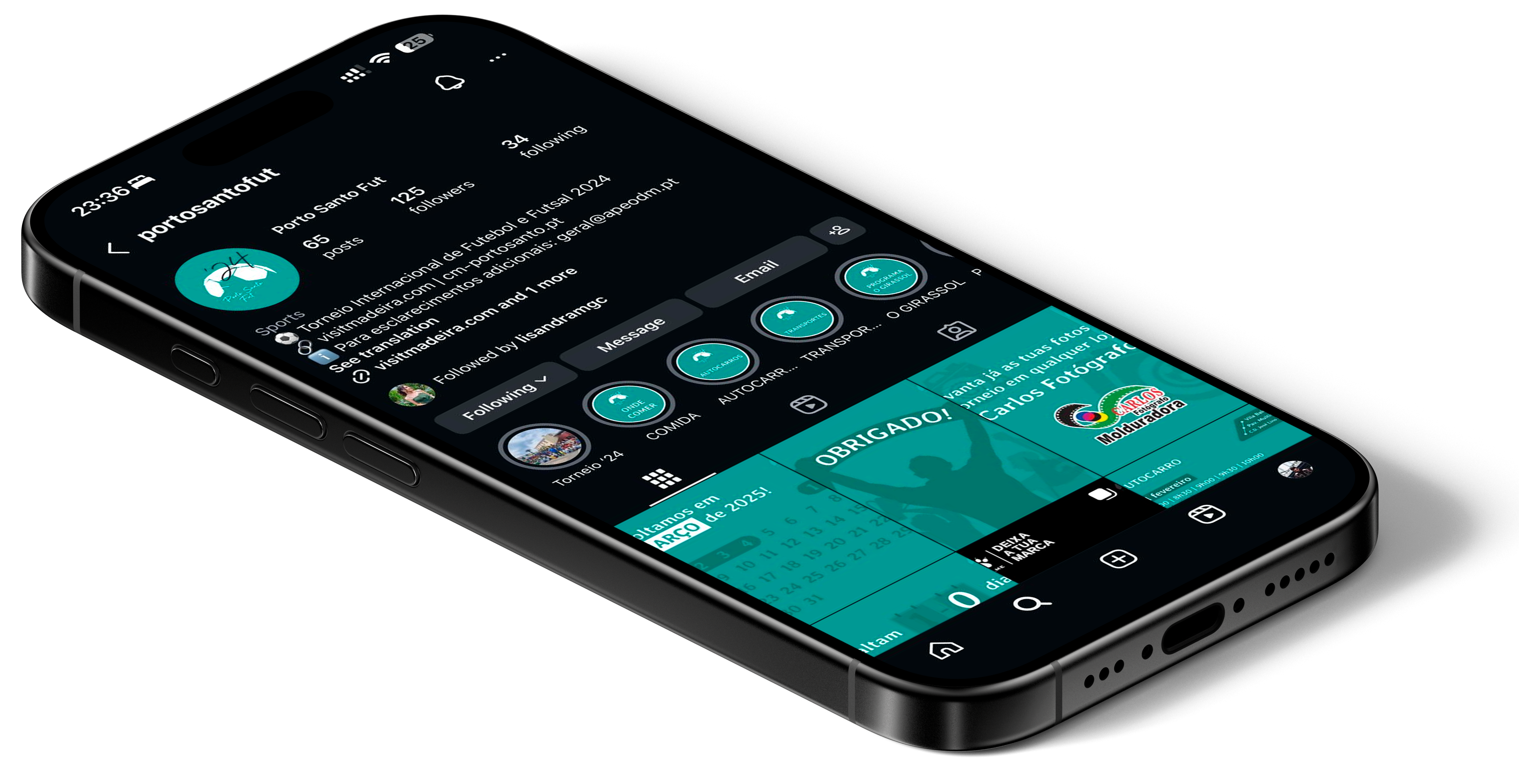 Porto Santo Fut's instagram