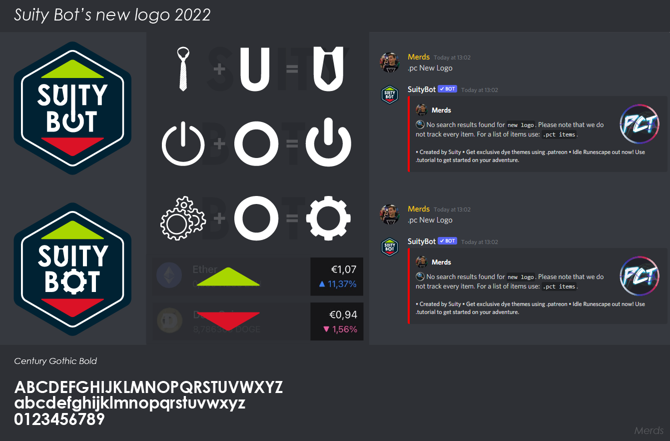 First feedback with the 2 versions of the logo
